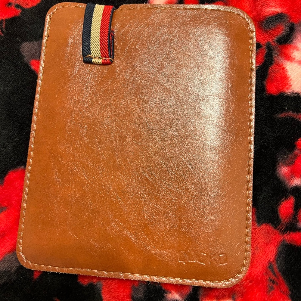 Faux Leather Kindle Sleeve